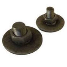 M10st Steel stud assembly, c/w nuts and washer, weld on type