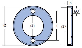 00701: Collar Anode for Volvo 50-100 Series tech
