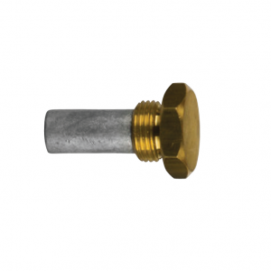02010/99t AIFO-FTP Complete Zinc Pencil Anode with Brass Plug