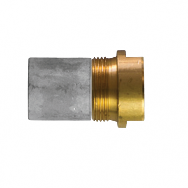 02011t/98 AIFO-FTP Complete Zinc Pencil Anode with Brass Plug