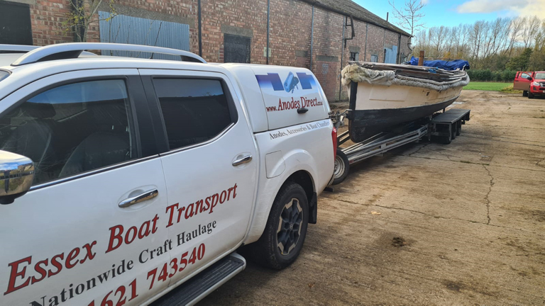 Essex Boat Transport on route to Yorkshire