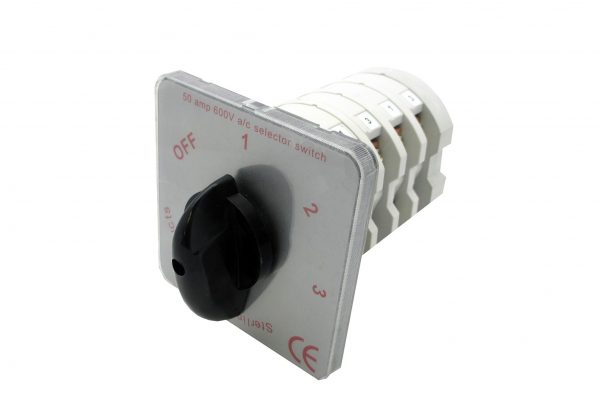 SC50A 230V 50A Manual 3 Way Crossover Switch WHite