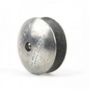 AD59 Aluminium Disc Anode 0.16kg 70mm Diameter (Pair) With Bolt