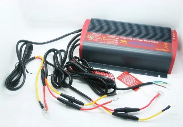 Aquanautic Waterproof Battery Charger and wires