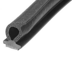 HHS624 EPDM Bulb Seal With Flipper